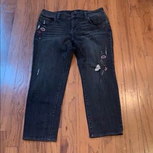 Lucky Brand Reese Boyfriend jeans 14W plus size